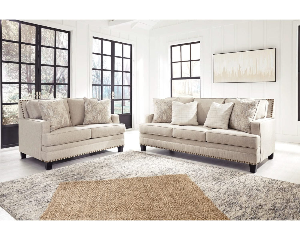 Claredon Sofa and Loveseat
