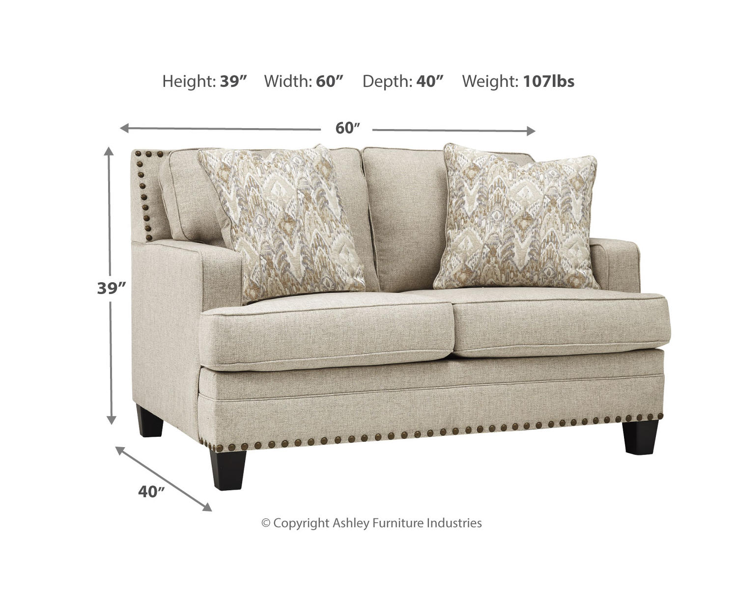 Claredon Loveseat