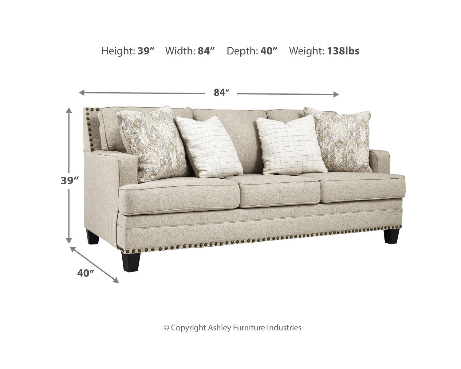 Claredon Sofa and Chair