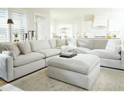 Sophie 5-Piece Sectional and Oversized Ottoman