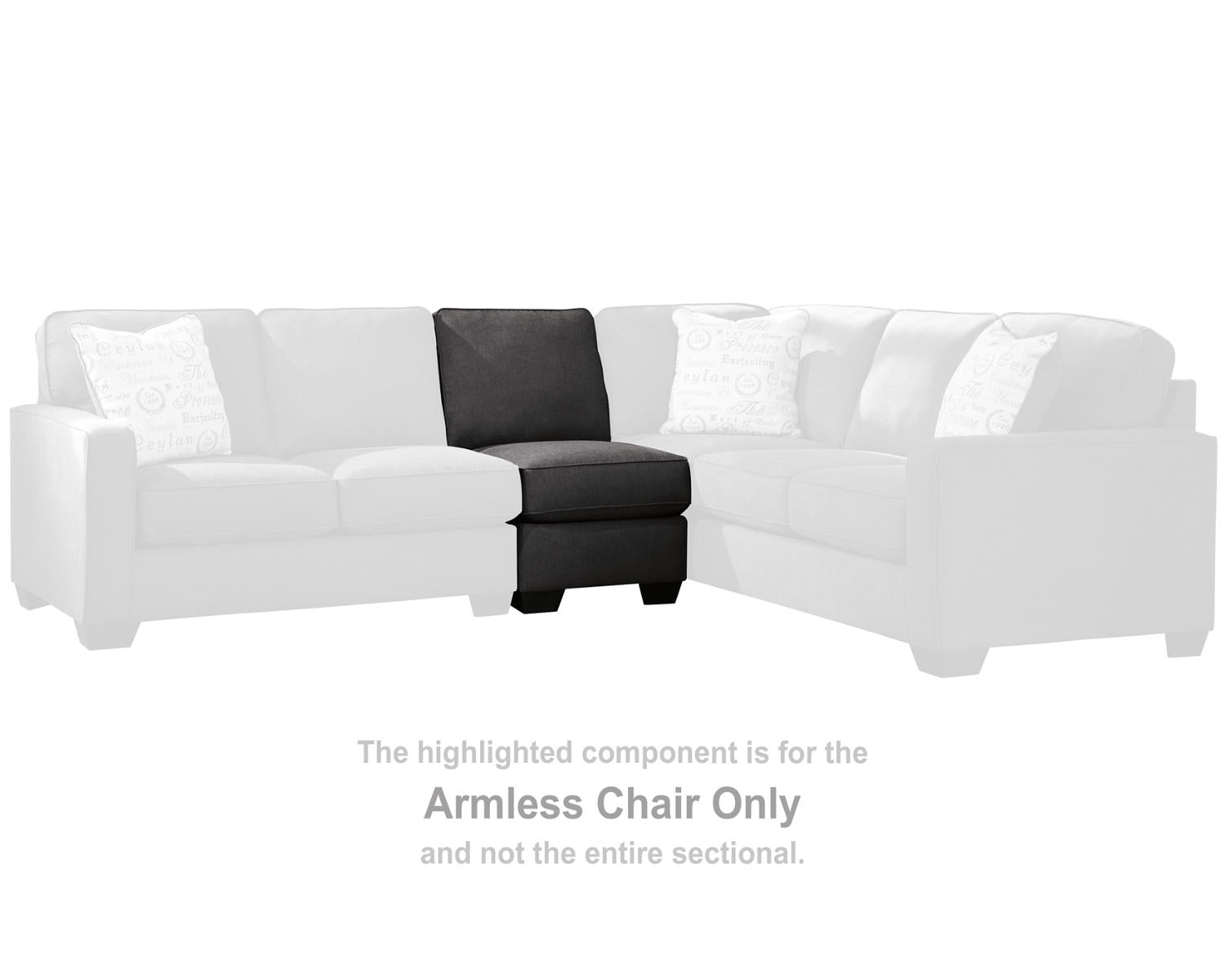 Alenya Armless Chair