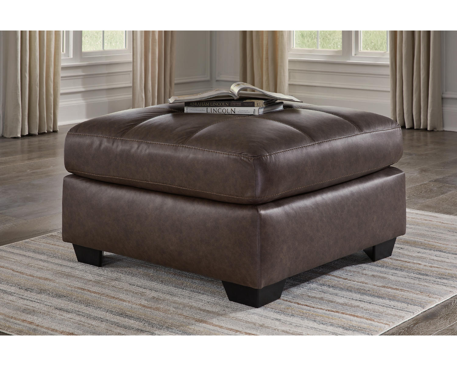 Barlin Mills Oversized Accent Ottoman