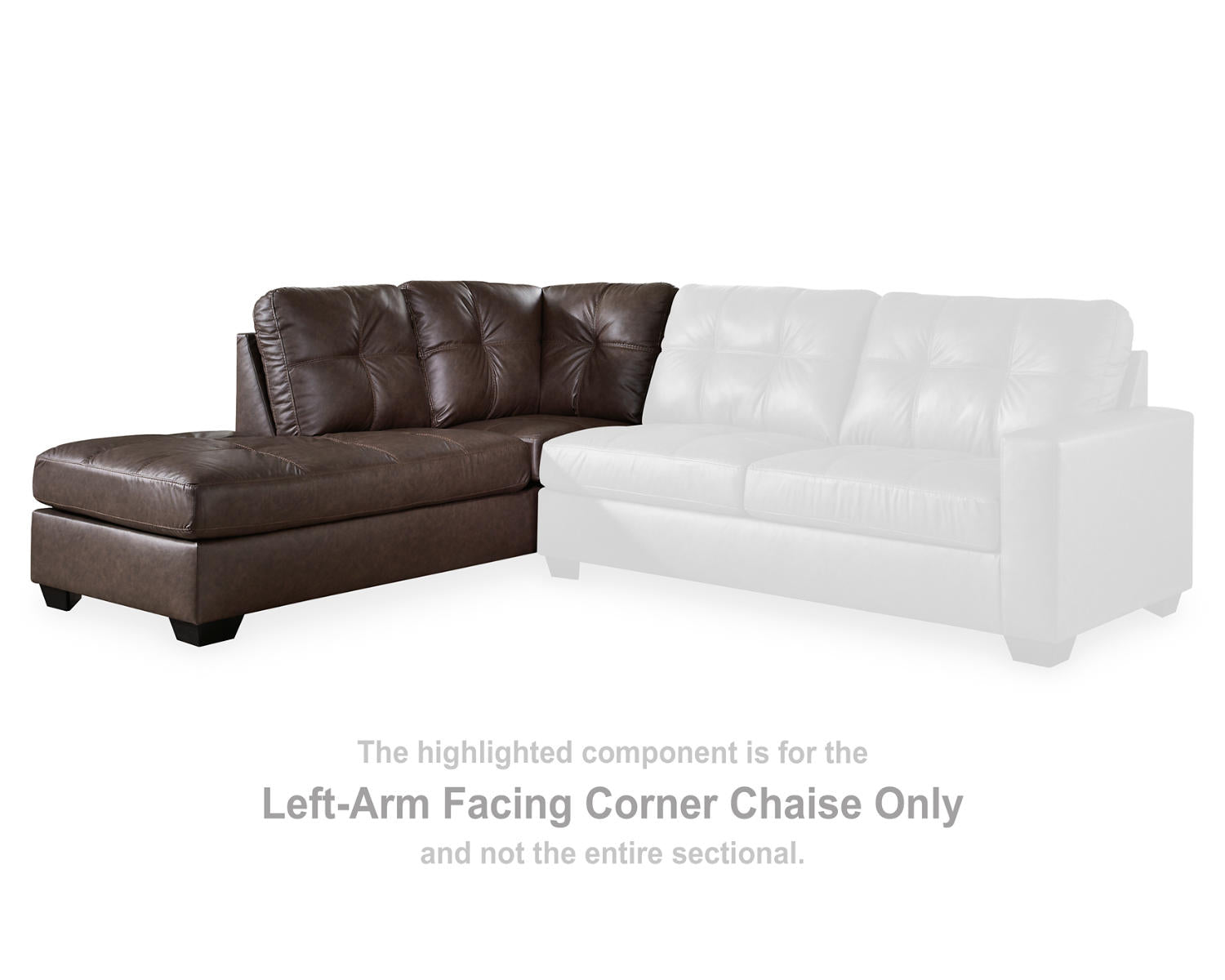 Barlin Mills Left-Arm Facing Corner Chaise