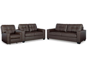 Barlin Mills Sofa, Loveseat and Recliner