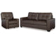 Barlin Mills Sofa and Recliner