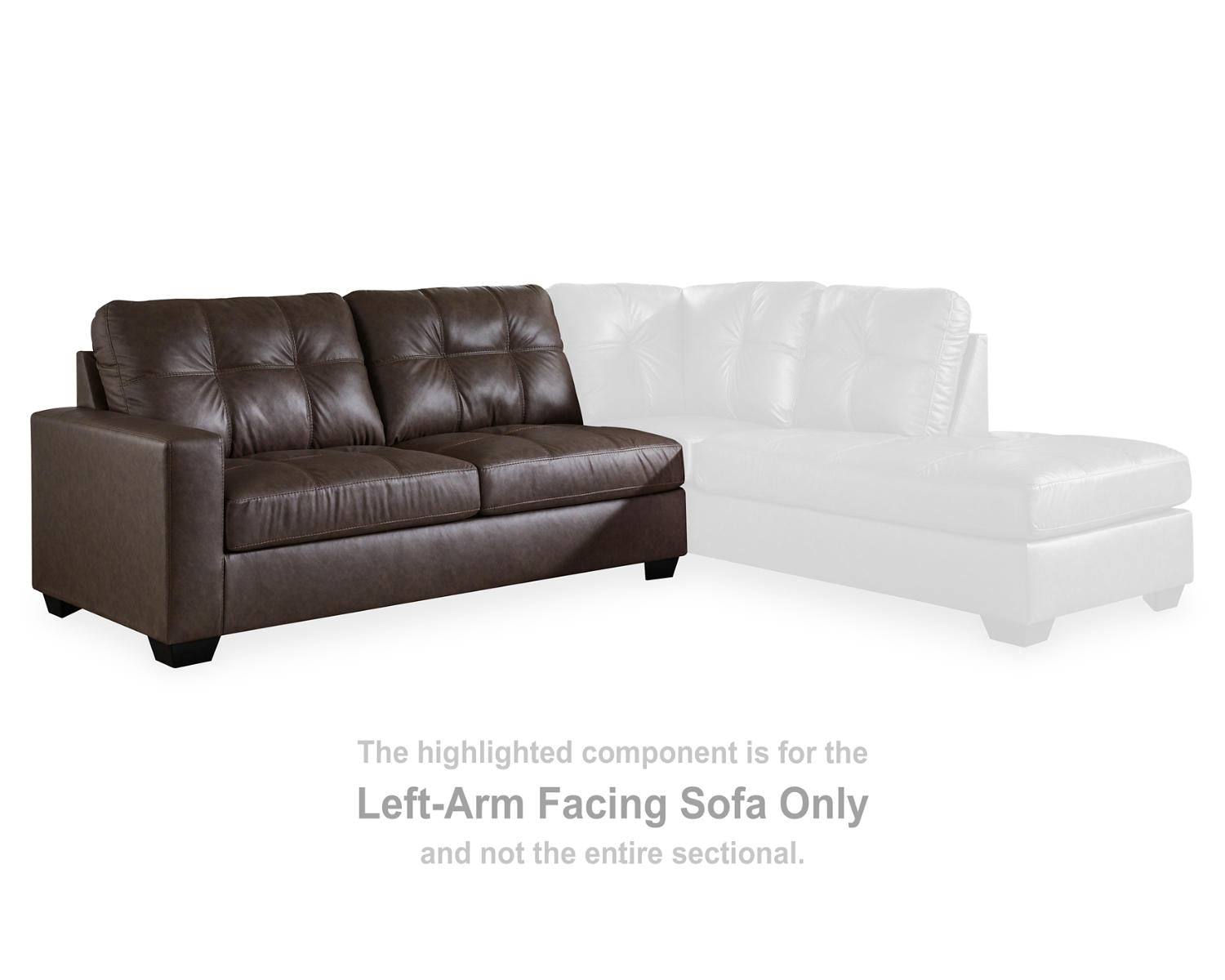 Barlin Mills Left-Arm Facing Sofa