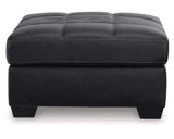 Otomana con acento extragrande de Barlin Mills