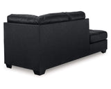 Chaise longue esquinera con brazo izquierdo de Barlin Mills
