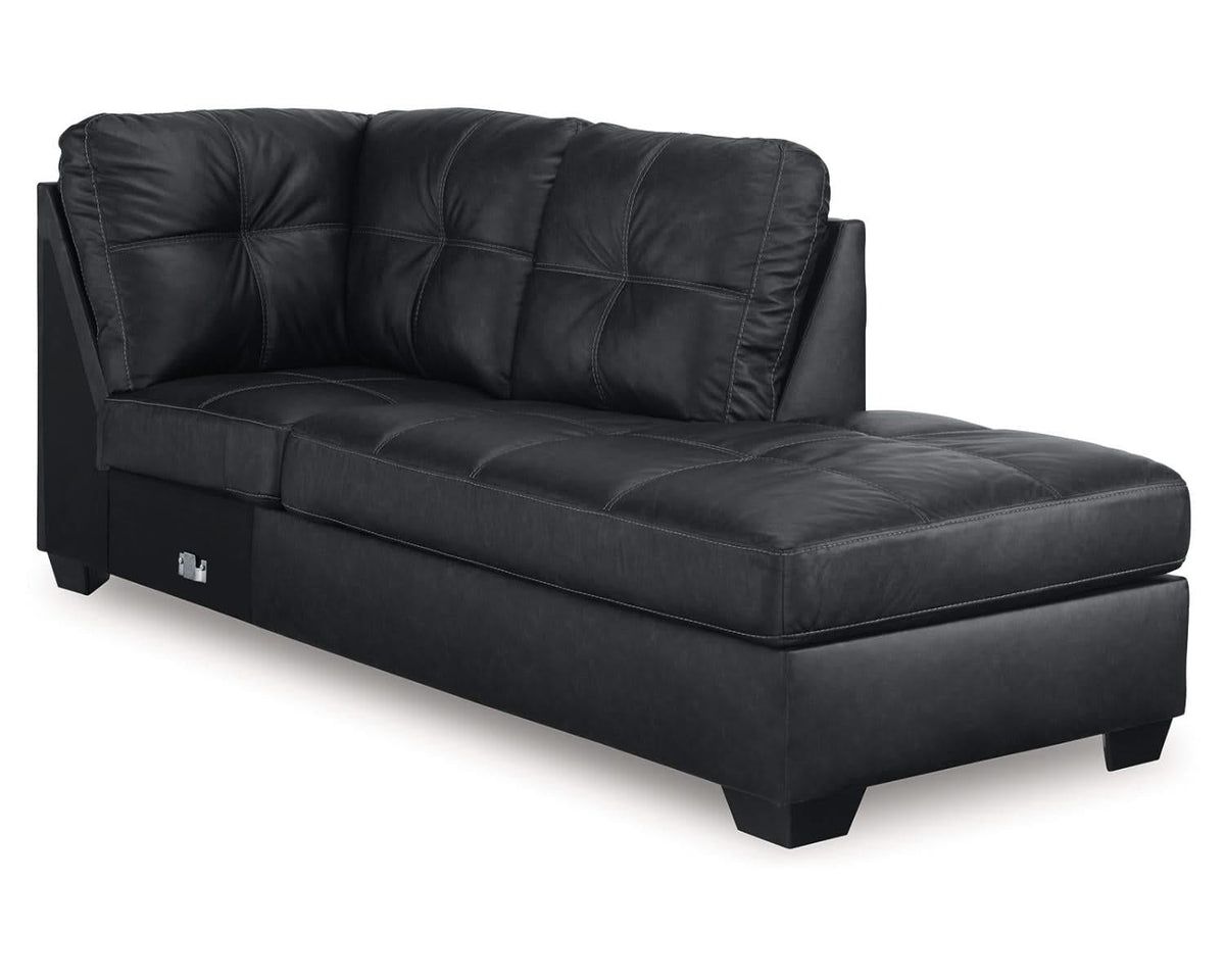 Chaise longue esquinera con brazo derecho de Barlin Mills