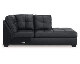 Chaise longue esquinera con brazo derecho de Barlin Mills