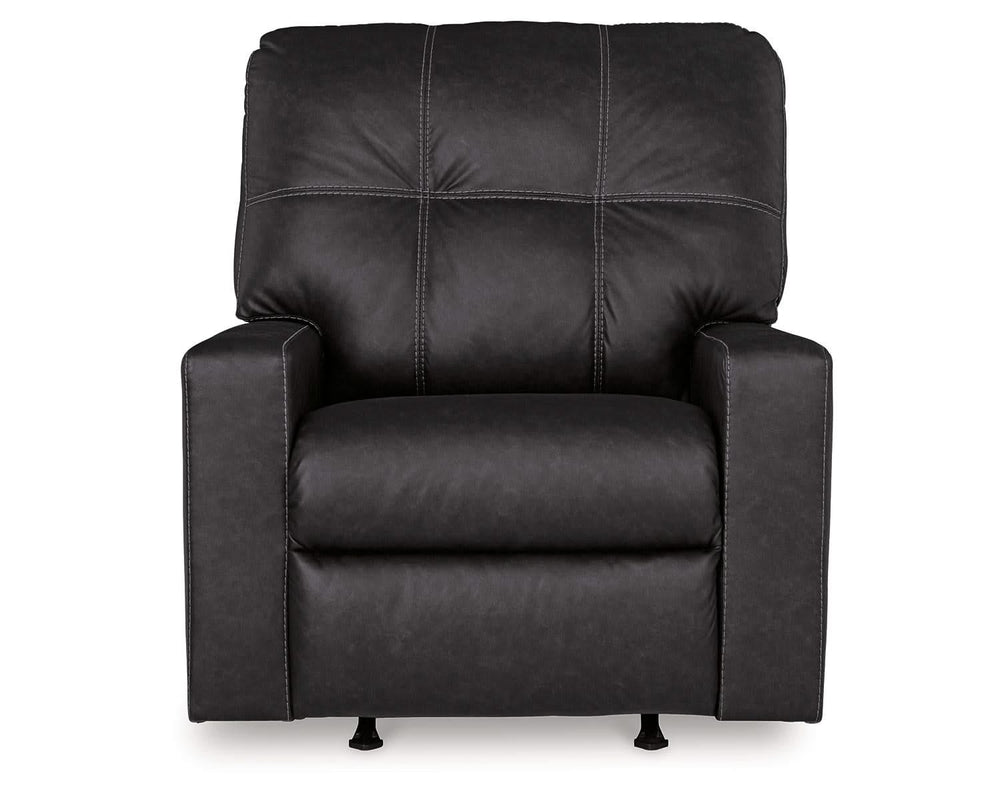 Sillón reclinable y otomana decorativa extragrande Barlin Mills