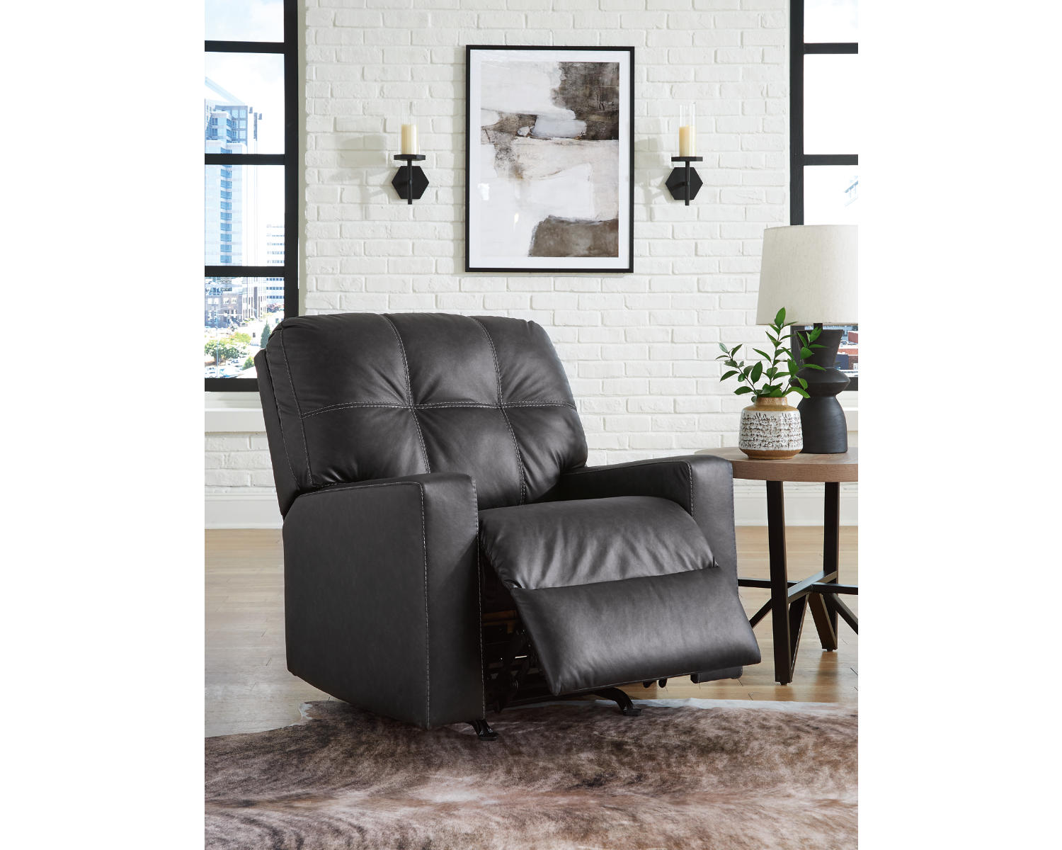 Barlin Mills Sofa, Loveseat and Recliner
