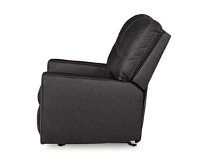 Sillón reclinable y otomana decorativa extragrande Barlin Mills