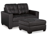 Loveseat y otomana extragrande de Barlin Mills