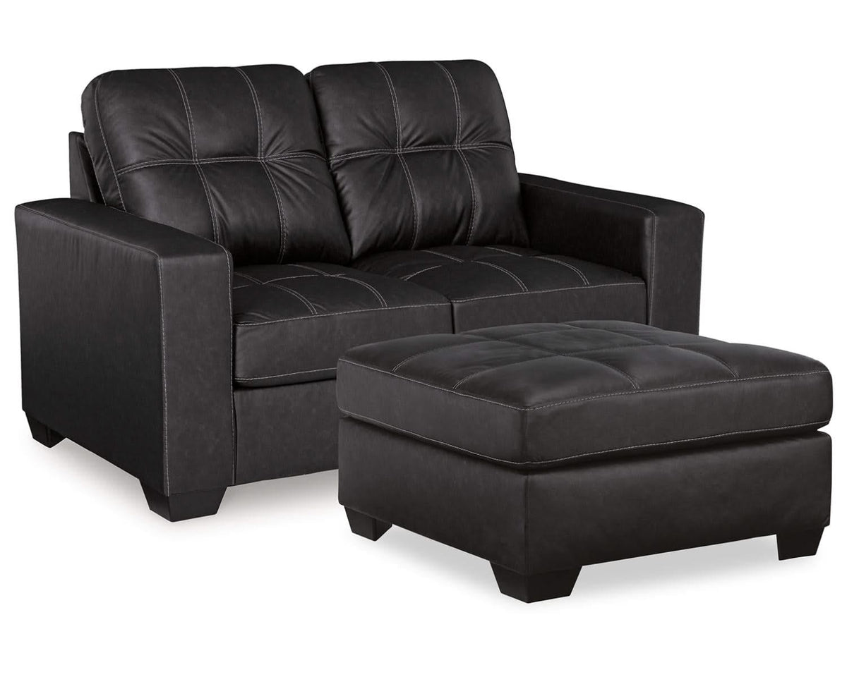 Loveseat y otomana extragrande de Barlin Mills