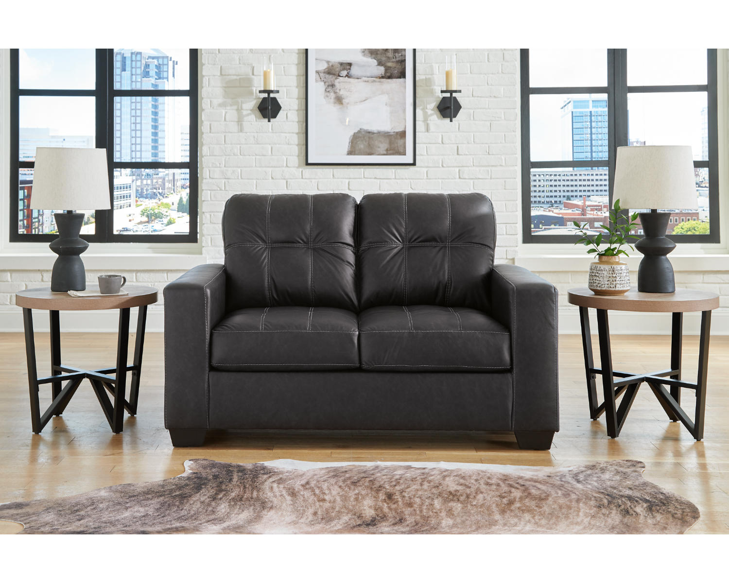 Barlin Mills Sofa, Loveseat and Recliner