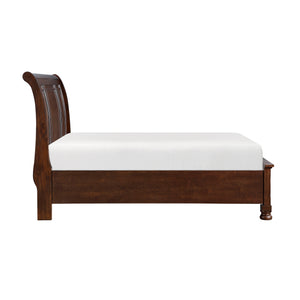 Eastern King Platform Bed with Footboard Storage