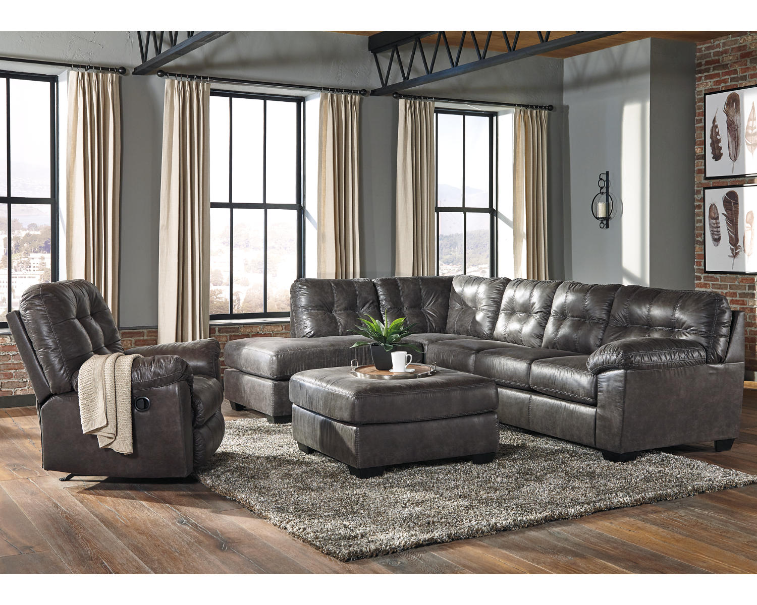 Fallston 2-Piece Sectional with Chaise