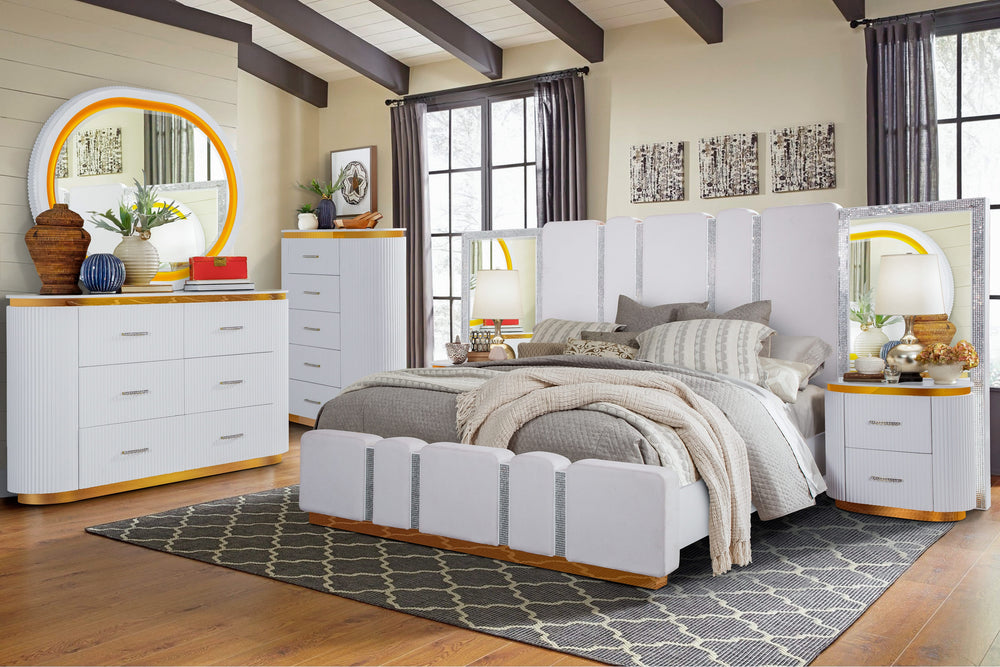 Juego de dormitorio de 5 piezas ZOE