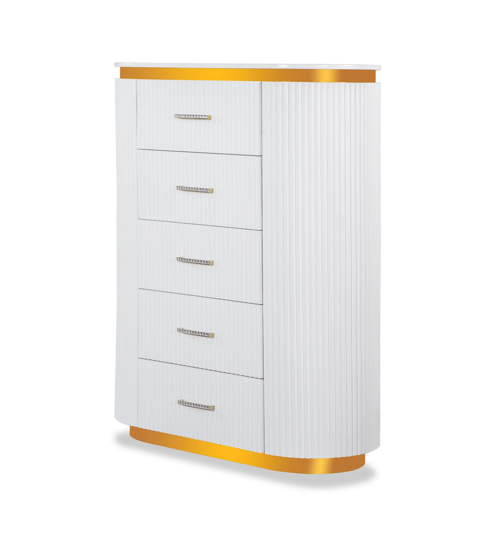 Juego de dormitorio de 5 piezas ZOE