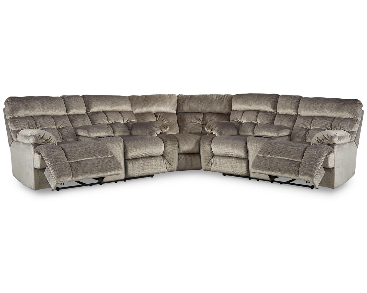Brassville 3-Piece Reclining Sectional