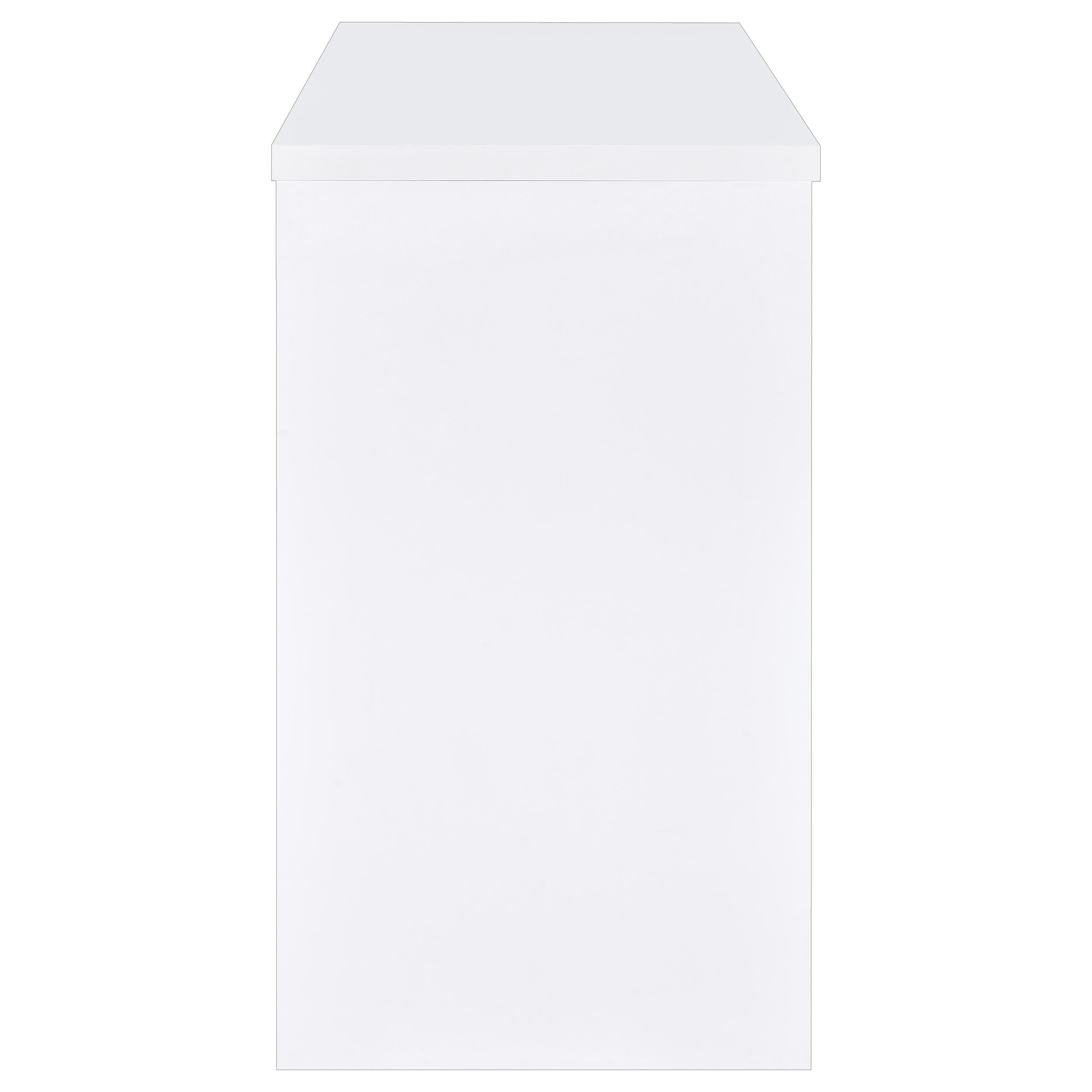 Topanga Engineered Wood Freestanding Home Bar White