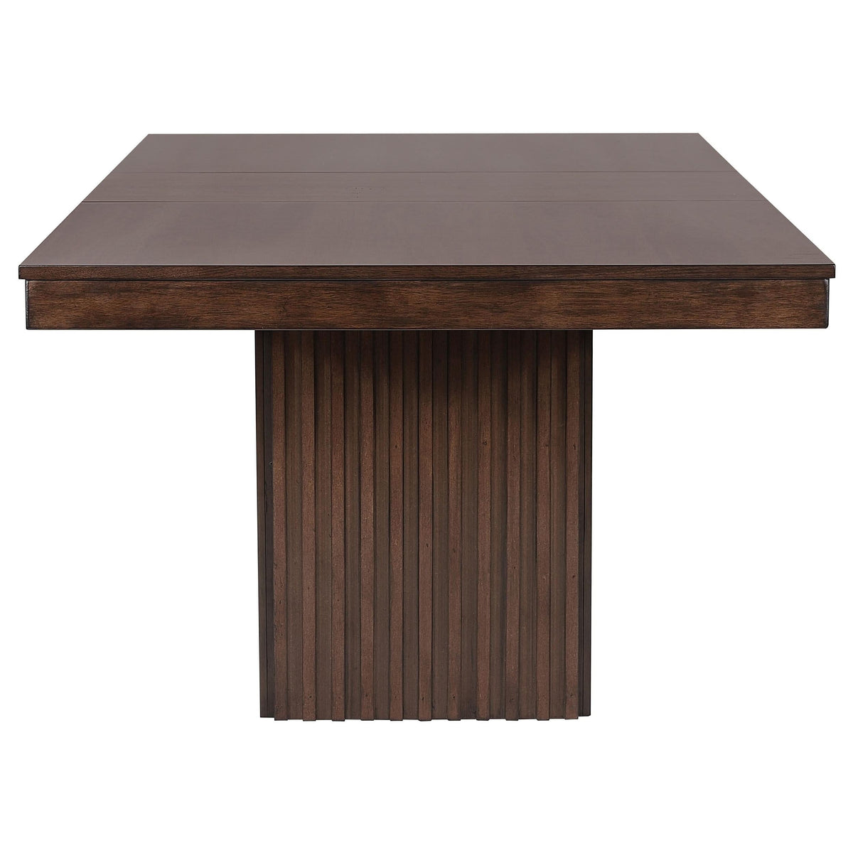 Mesa de comedor extensible Briarwood de 77 pulgadas y roble mango