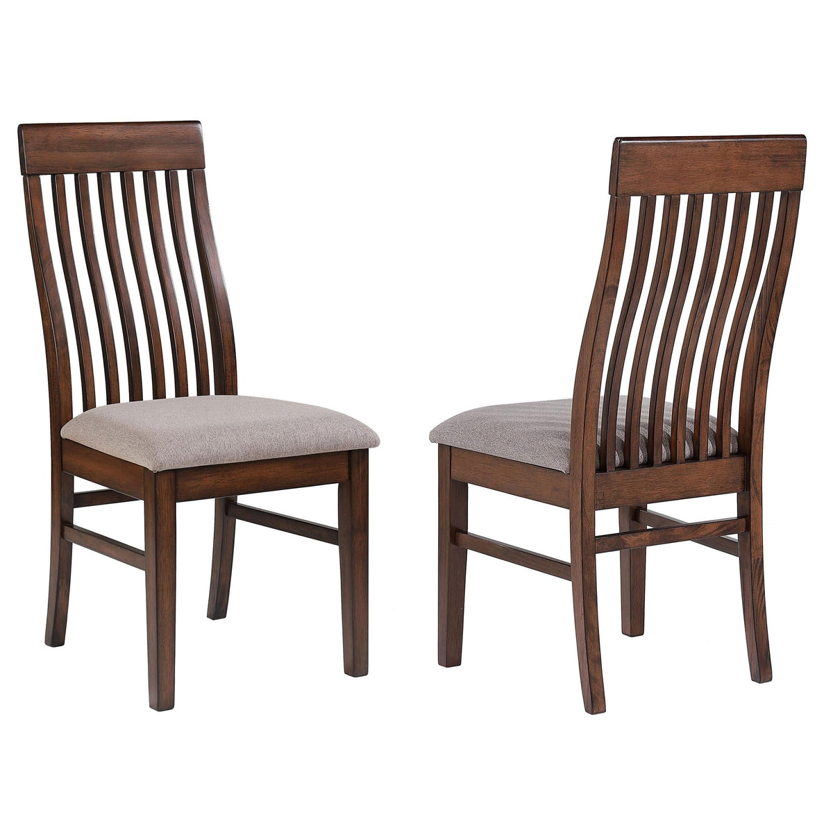 Silla de comedor de madera Briarwood de roble mango (juego de 2)