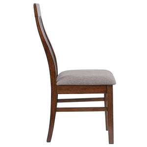 Silla de comedor de madera Briarwood de roble mango (juego de 2)
