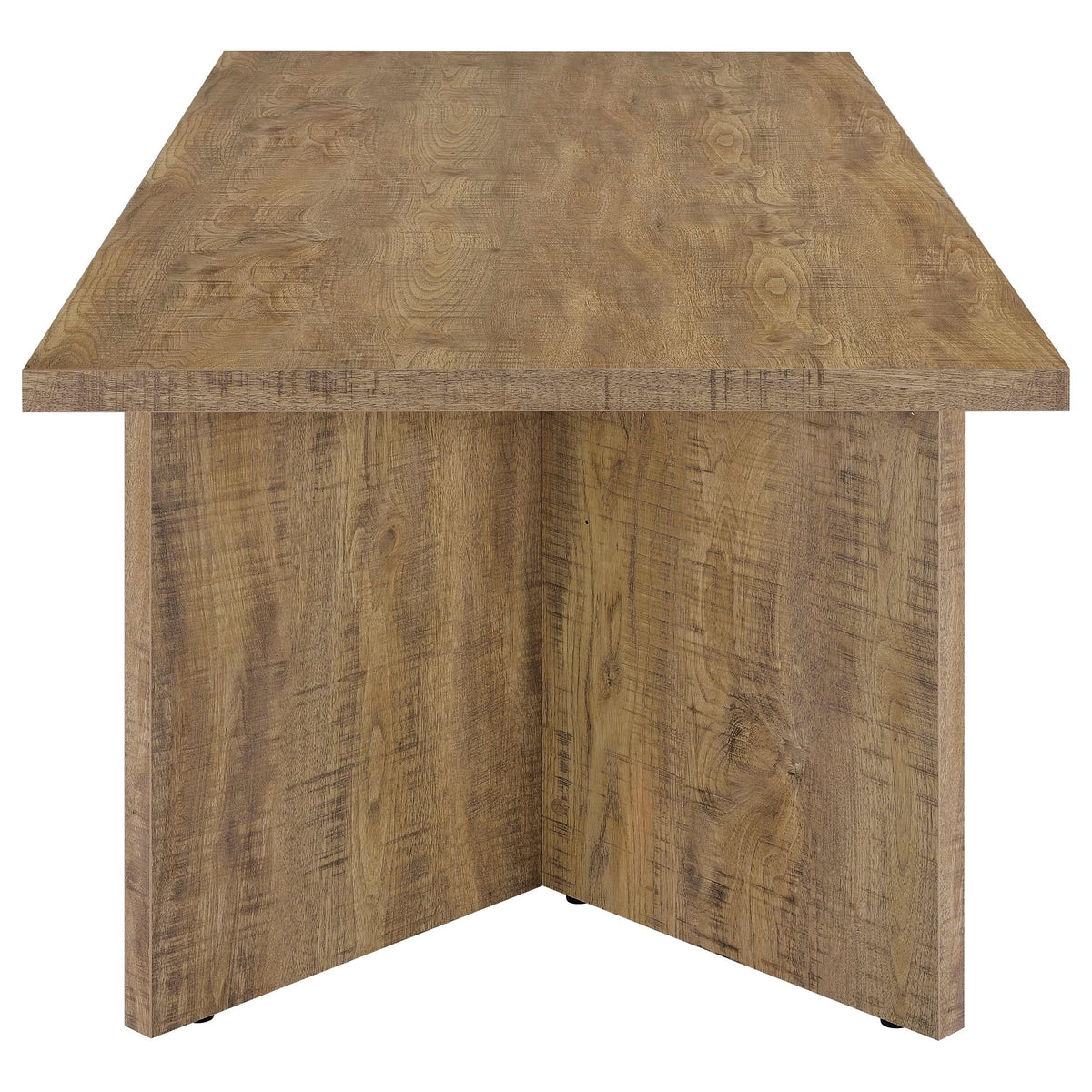Mesa de comedor Jamestown de 84 pulgadas de madera compuesta de mango