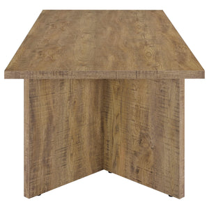 Mesa de comedor Jamestown de 84 pulgadas de madera compuesta de mango