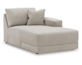 Chaise longue Gaucho de última generación con brazo derecho