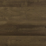 Mesa de bar de bistró redonda Burkhart de 35 pulgadas de altura, de roble marrón