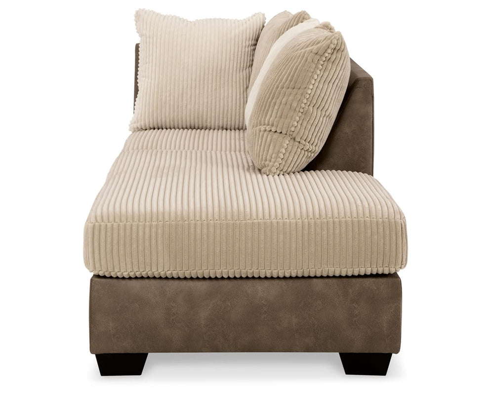 Chaise longue esquinera con brazo derecho Keskin