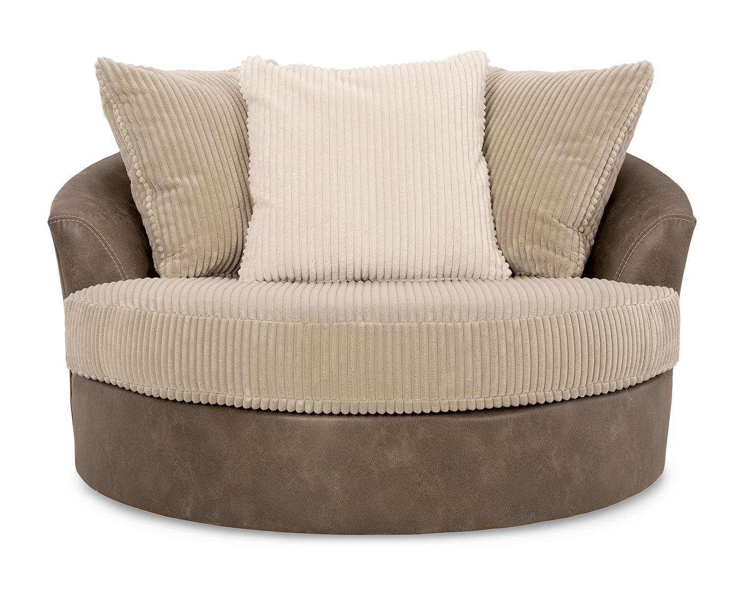 Keskin Oversized Swivel Accent Chair