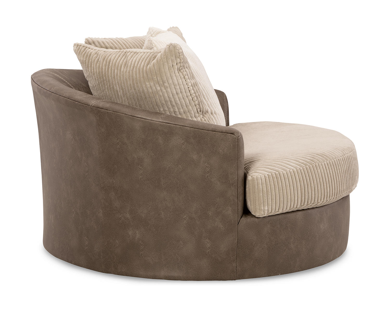 Keskin Oversized Swivel Accent Chair