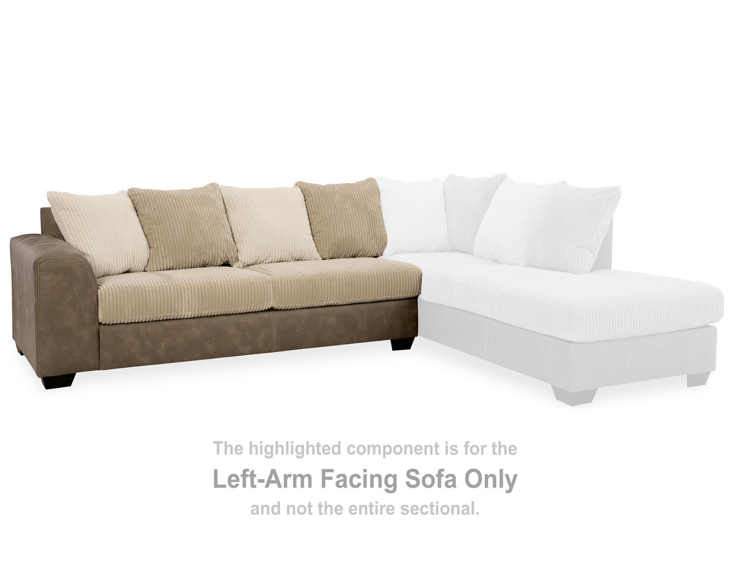Keskin Left-Arm Facing Sofa