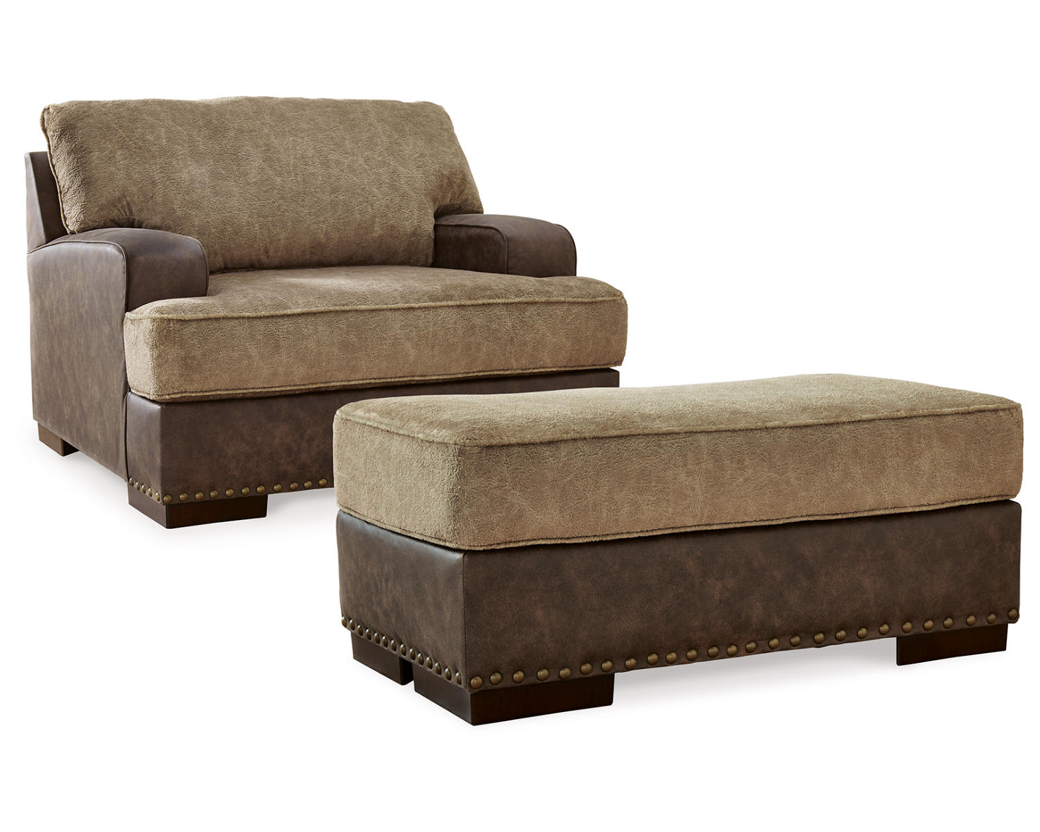 Alesbury Oversized Chair and Ottoman
