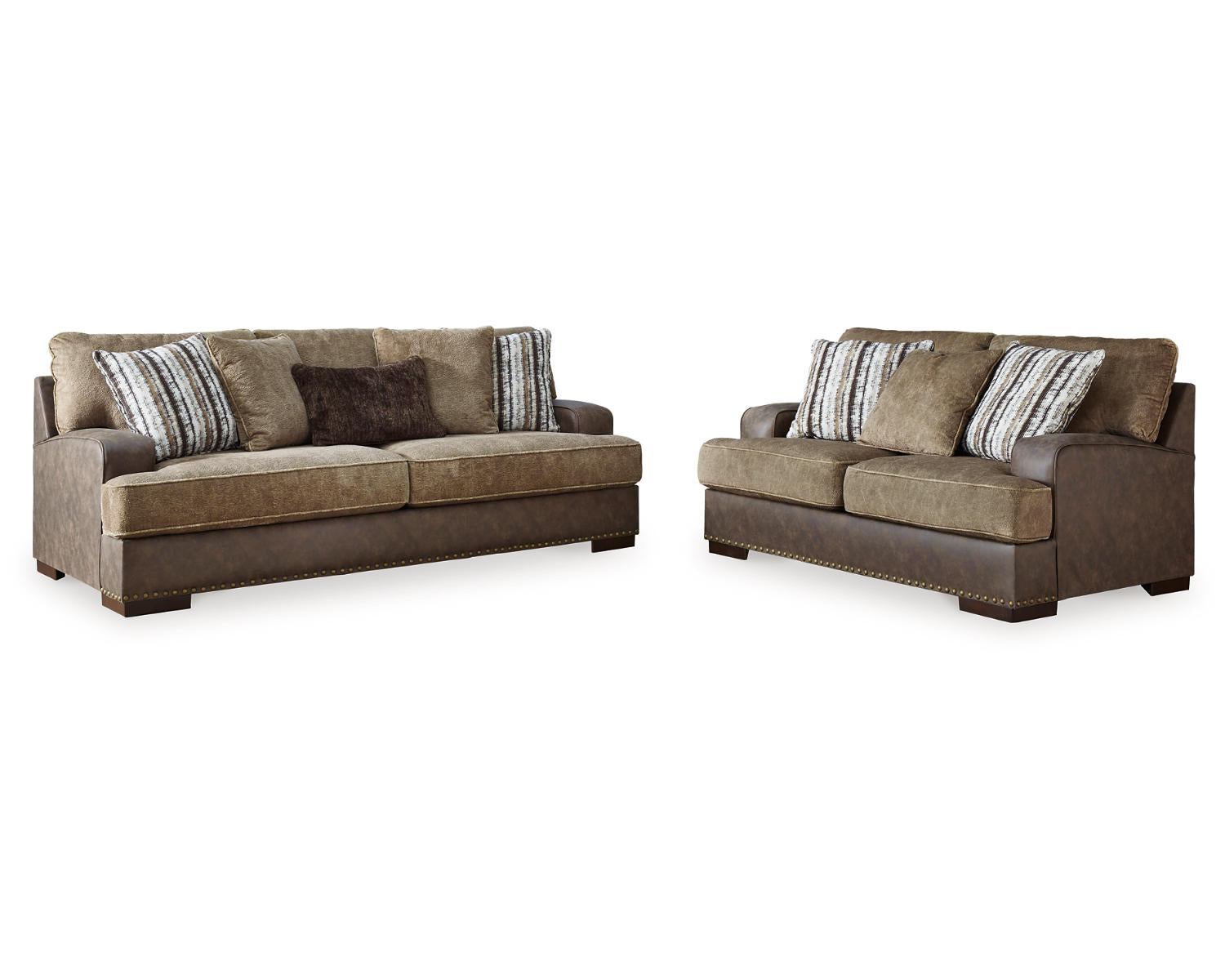 Alesbury Sofa and Loveseat