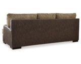 Alesbury Sofa and Oversized Swivel Accent Chair