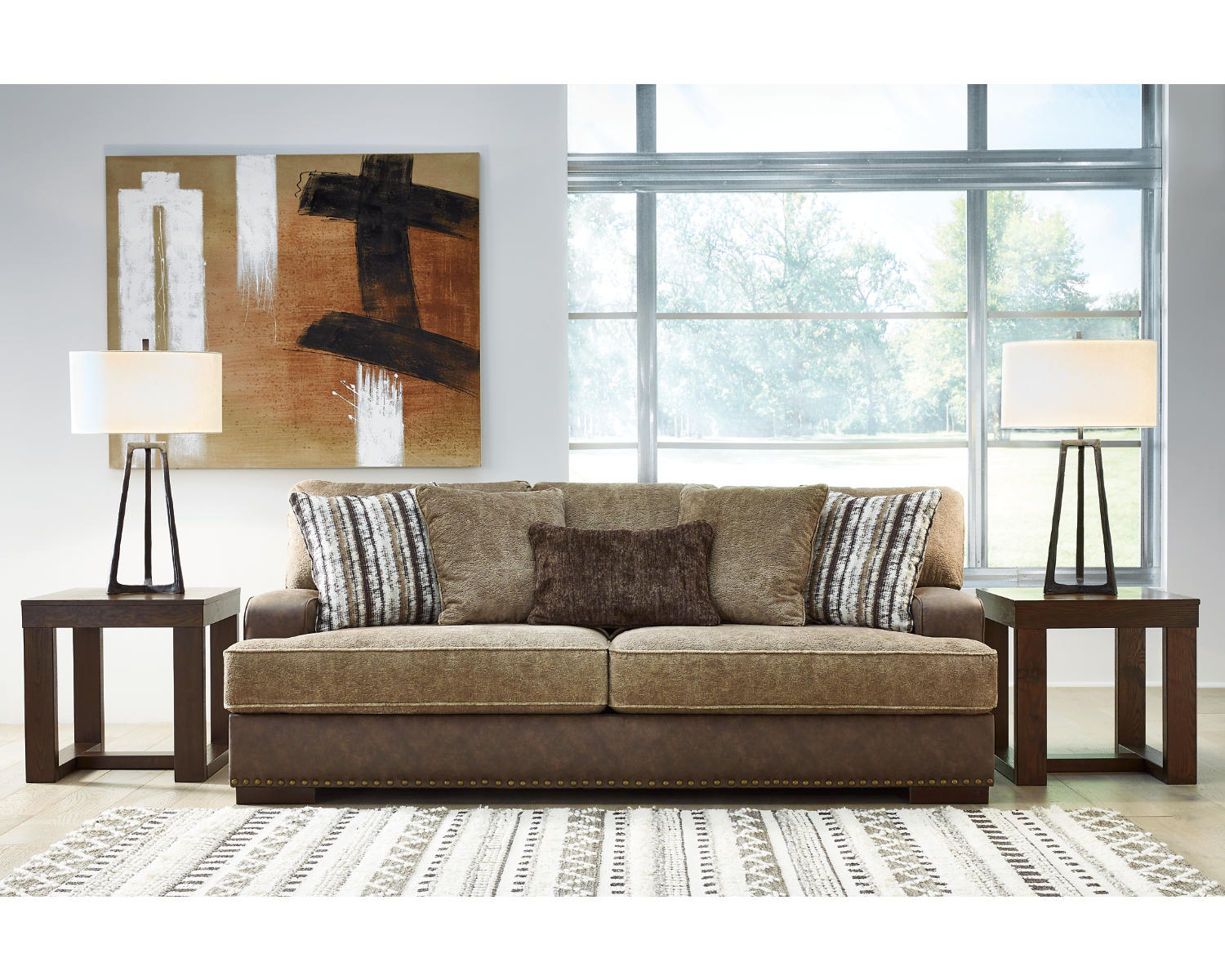 Alesbury Sofa and Loveseat