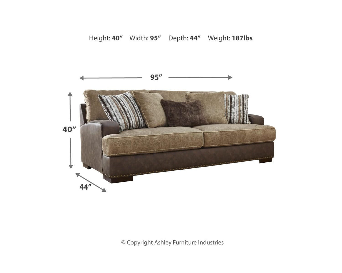 Alesbury Sofa and Loveseat