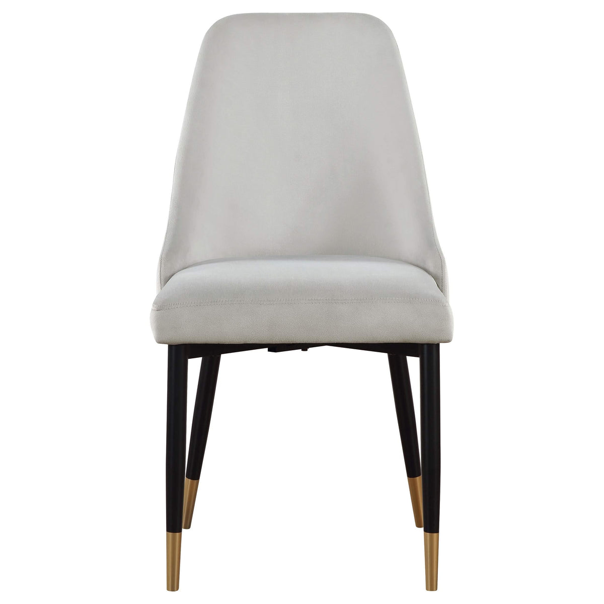 Juego de mesa de comedor Gabrielle de 5 piezas con tablero de mármol blanco y gris