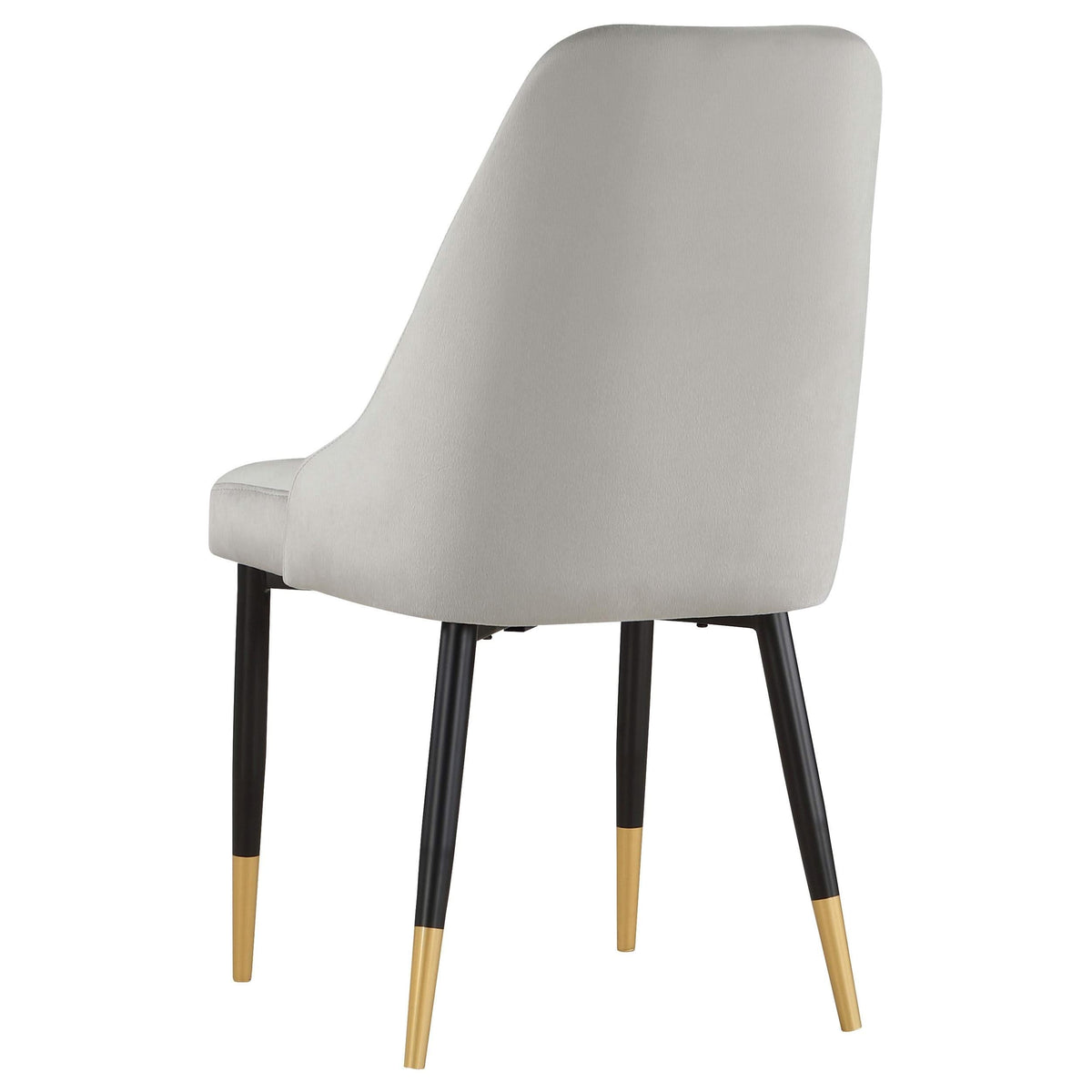Juego de mesa de comedor Gabrielle de 5 piezas con tablero de mármol blanco y gris