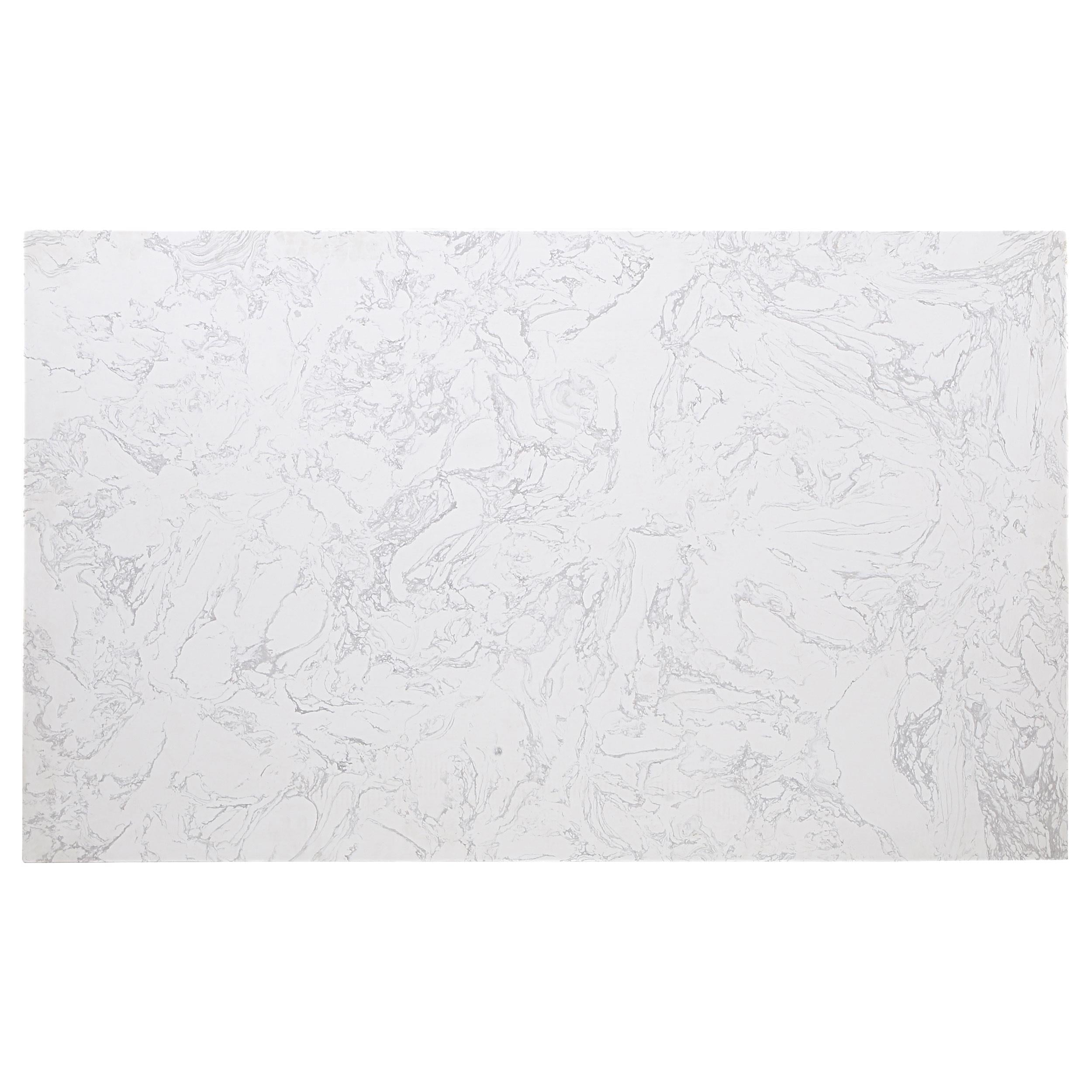 Gabrielle Rectangular 60-inch Marble Top Dining Table White