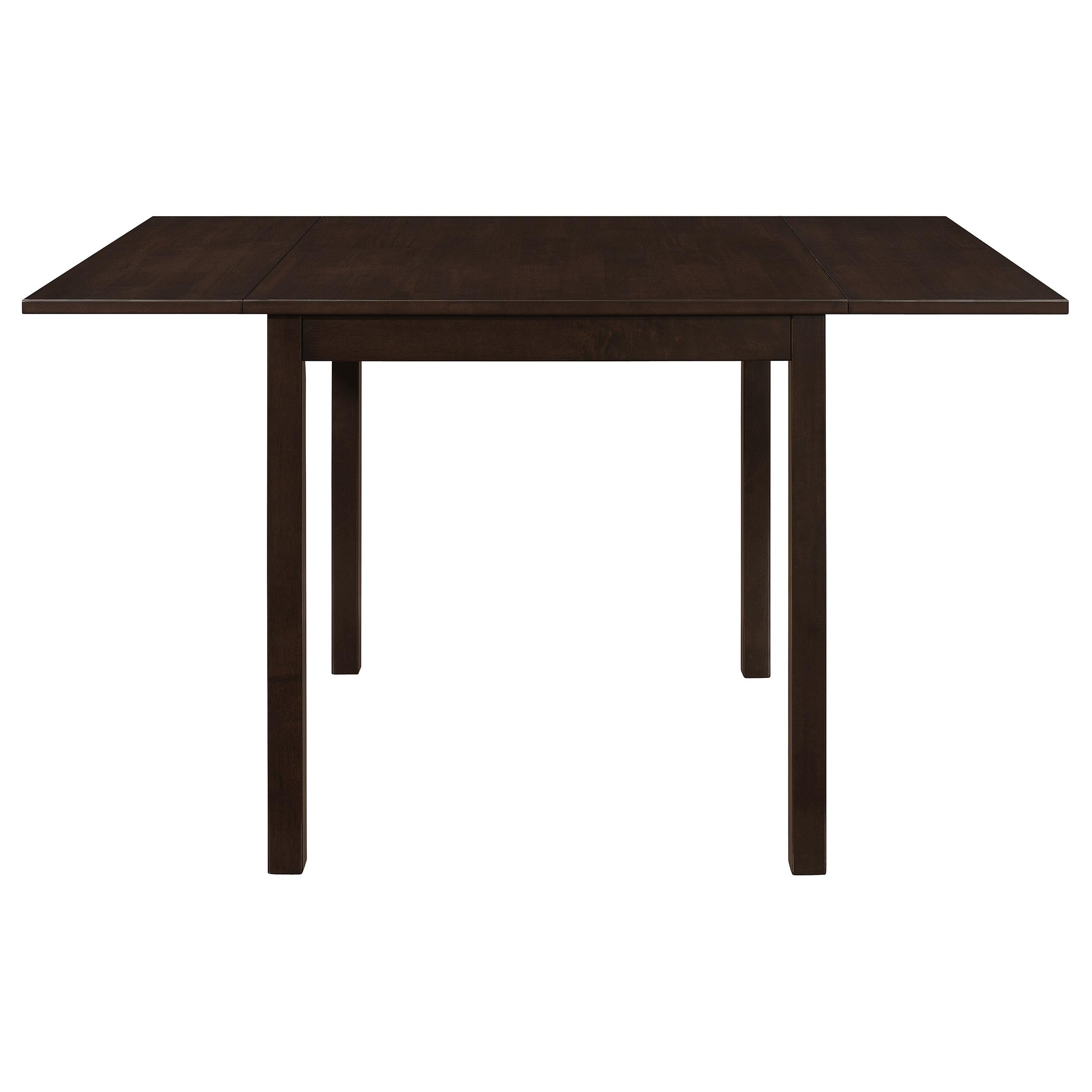 Kelso Rectangular 52-inch Extension Dining Table Cappuccino