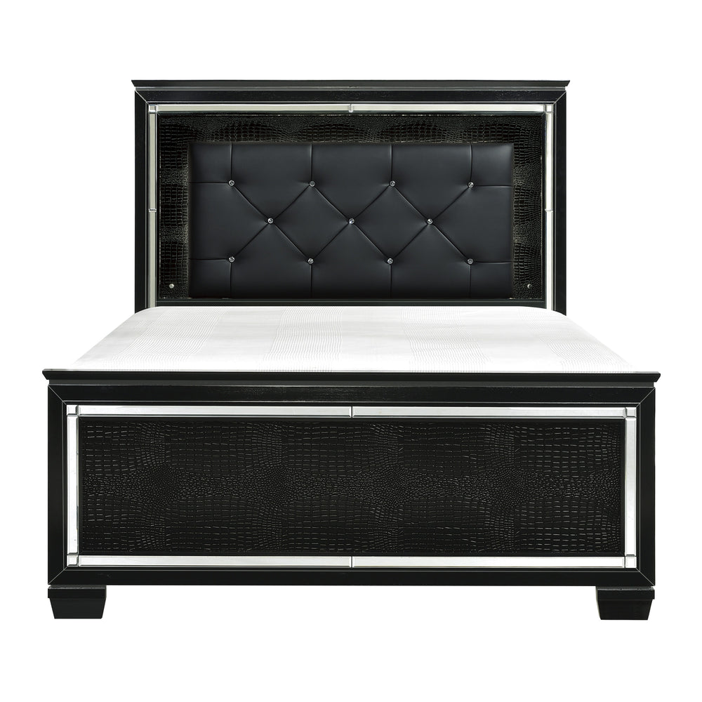 Eastern King Bed, LED Lighting