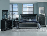 Eastern King Bed, LED Lighting