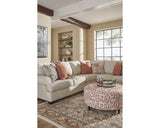 Amici 3-Piece Sectional with Ottoman