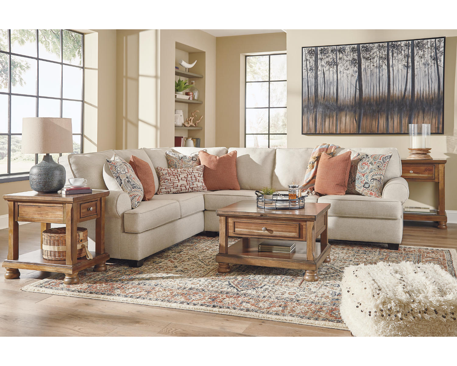 Amici 3-Piece Sectional